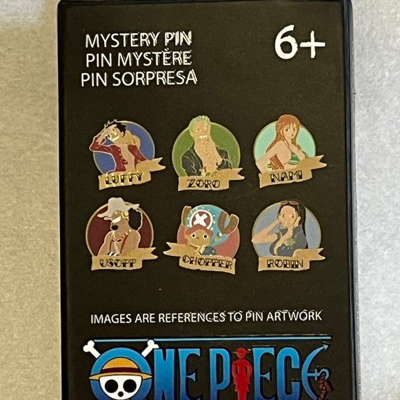 Onepiece Character Pin Set - Multicolor - Picture 1 of 3